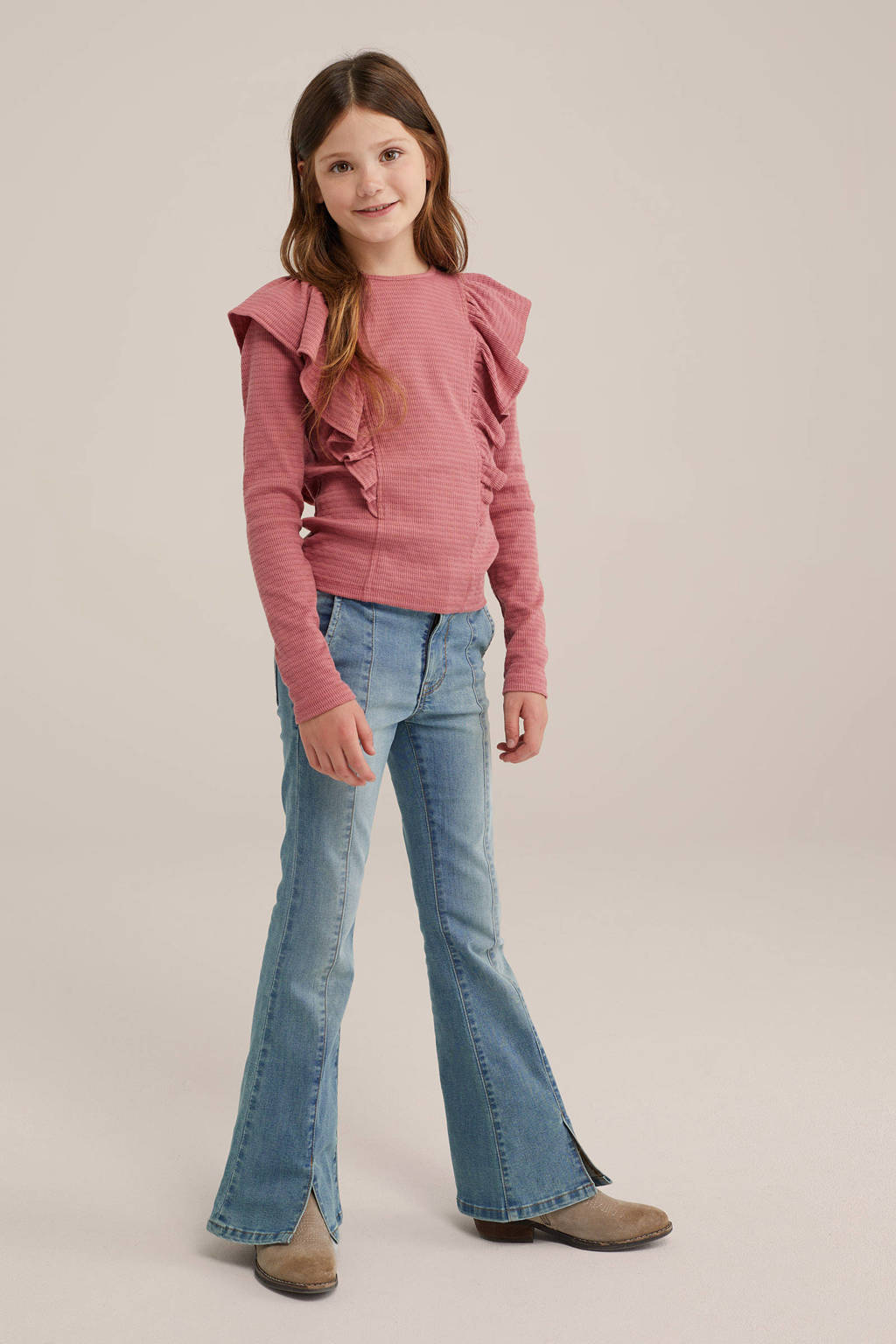 WE Fashion longsleeve oudroze