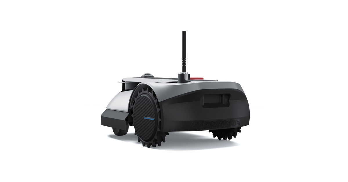 ECOVACSGOAT G1-2000 Robotgrasmaaier robotmaaier  (Wit/zwart, Incl. Basisstation, WiFi, Bluetooth)