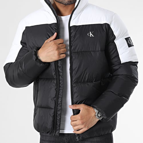 Doudoune Blocking Non-Down 3461 Noir Blanc