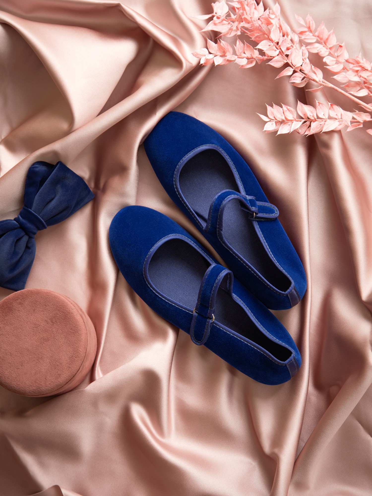 Ballerinasko i velour | 36 | Polyester.
