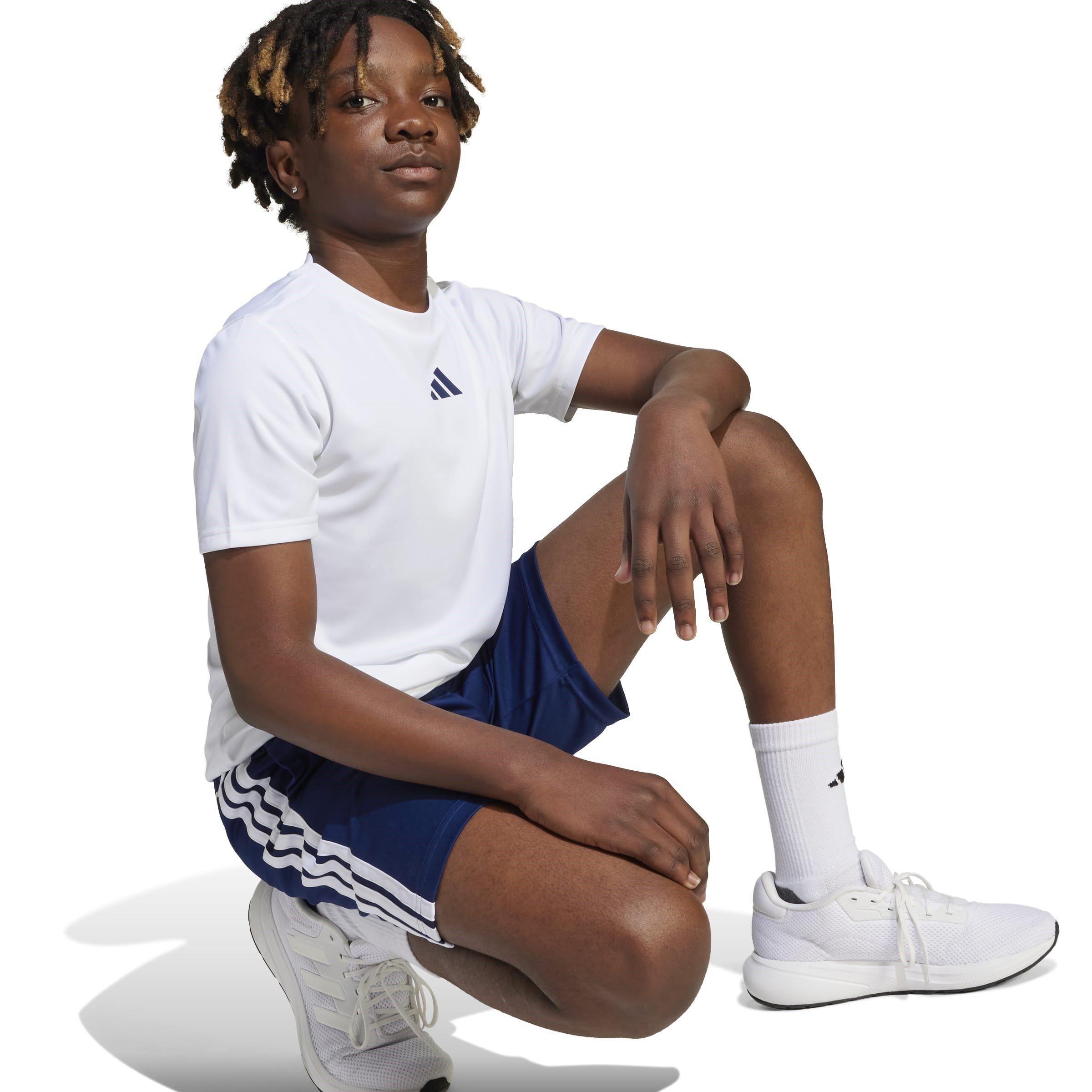 adidas Train Essentials 3-Stripes T-Shirt Set Juniors