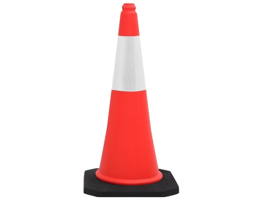 VIDAXL - Cônes de signalisation réfléchissants à base lourde 10 pcs ...