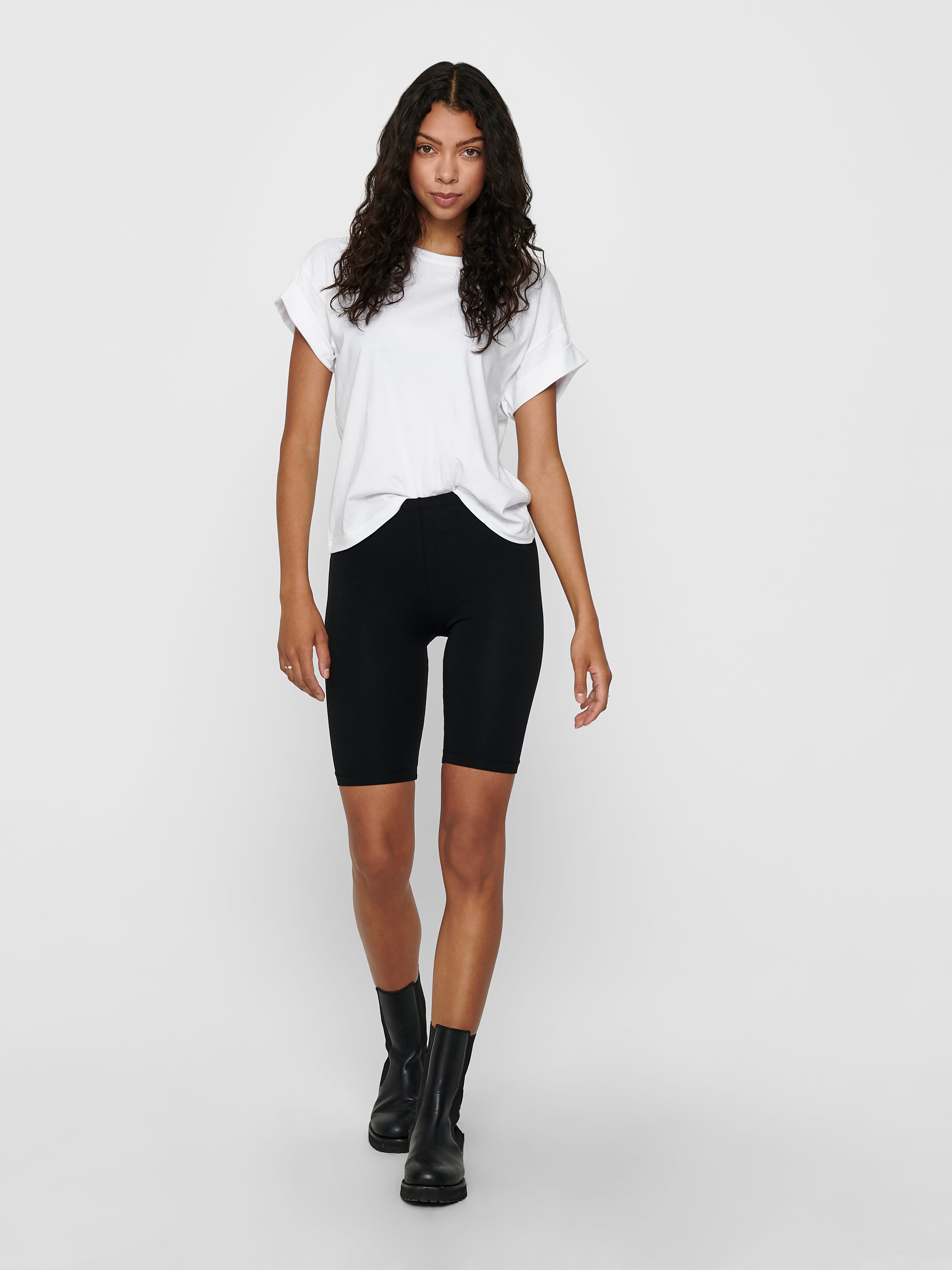 ONLLIVE Slim Fit Bikershorts Black