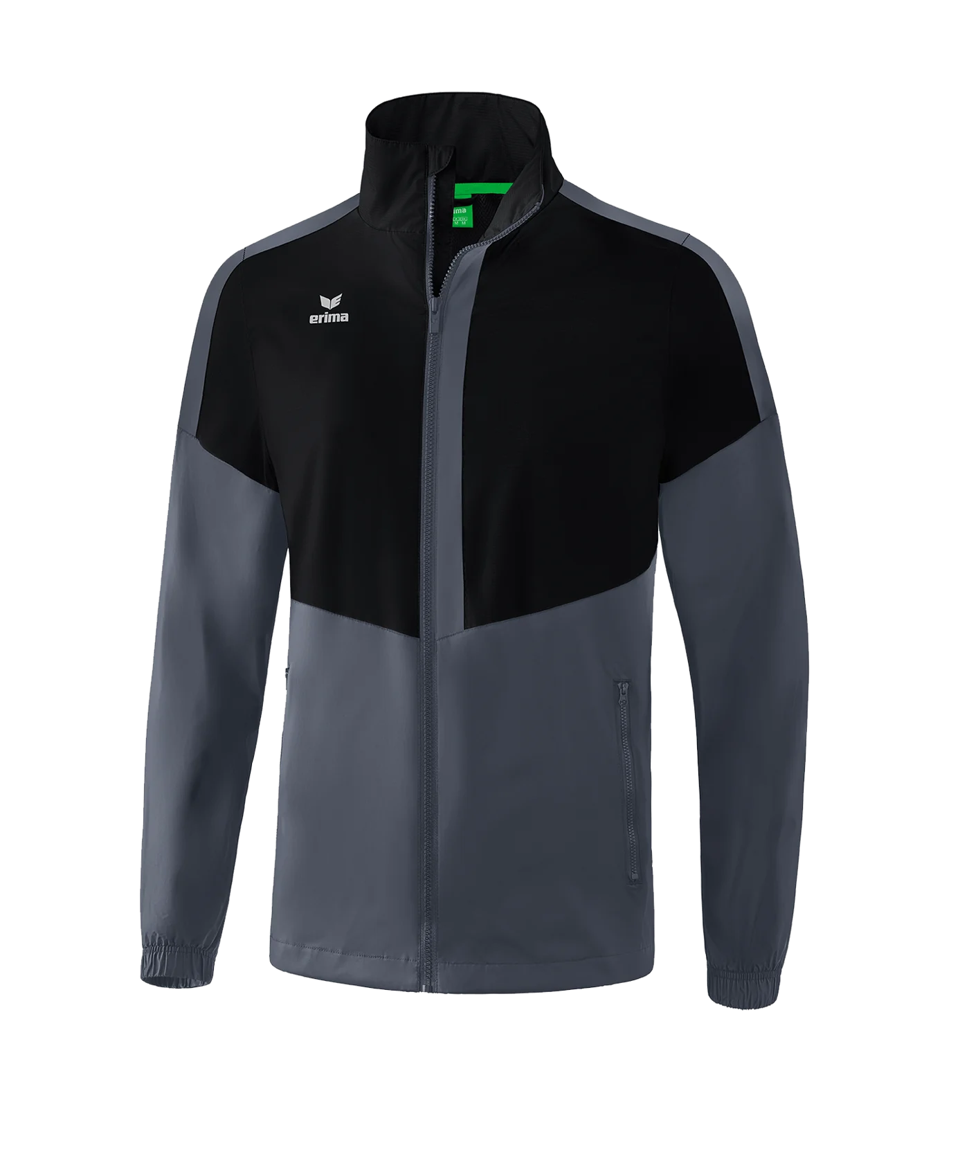 Erima Squad Regenjacke Schwarz Grau
