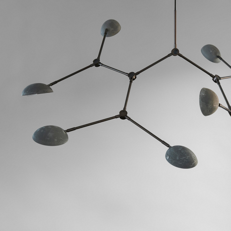101 Copenhagen Drop Chandelier hanglamp bronze
