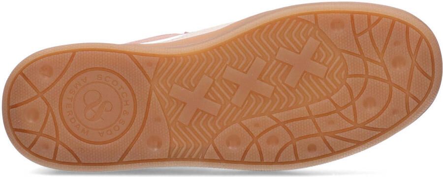 Scotch & Soda Minny suède sneakers roze