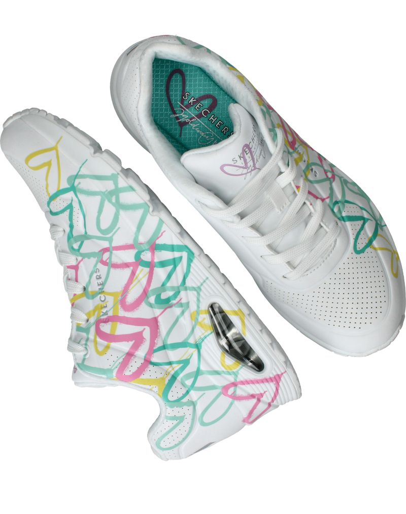 Skechers JGoldcrown Uno Changed Love Sneakers Multi Dames