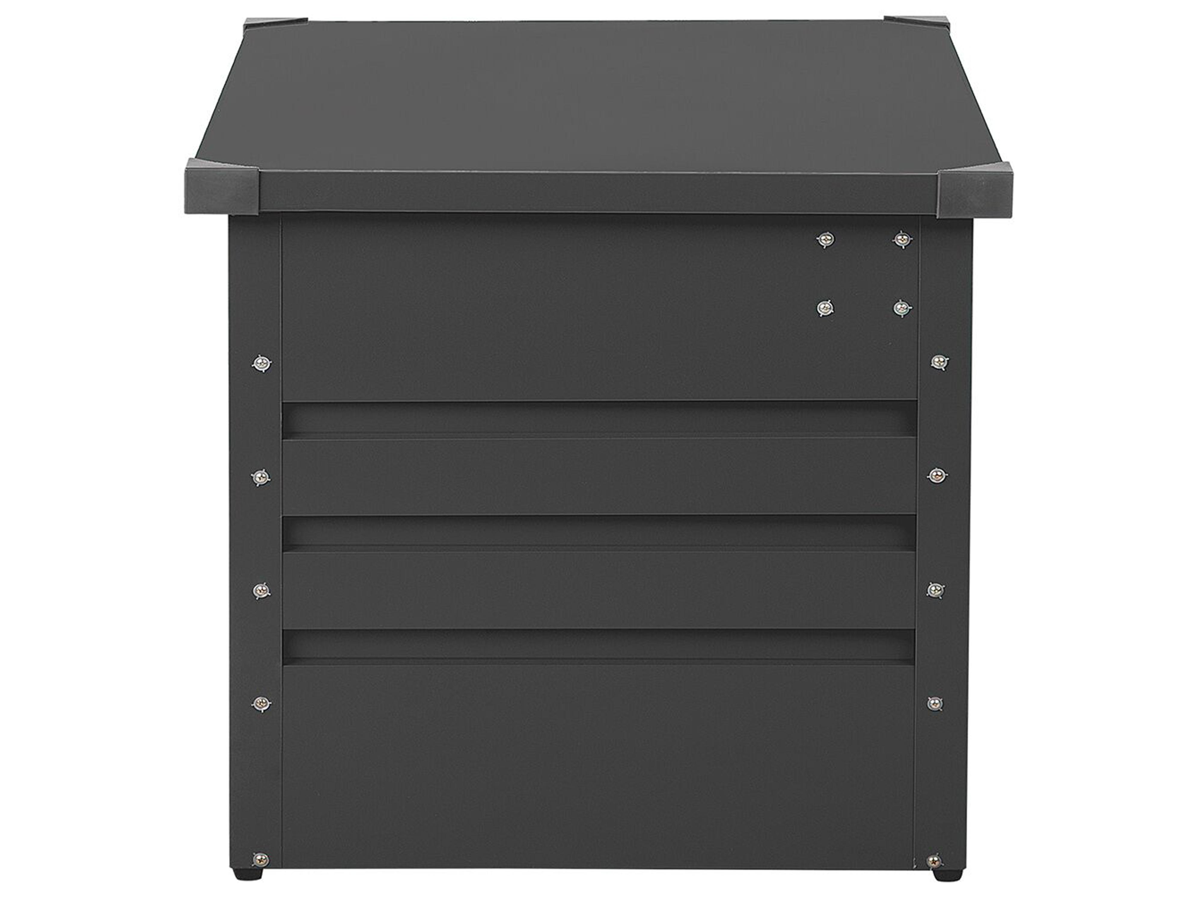 Kussenbox CEBROSA 165 cm 70 cm Grafietgrijs
