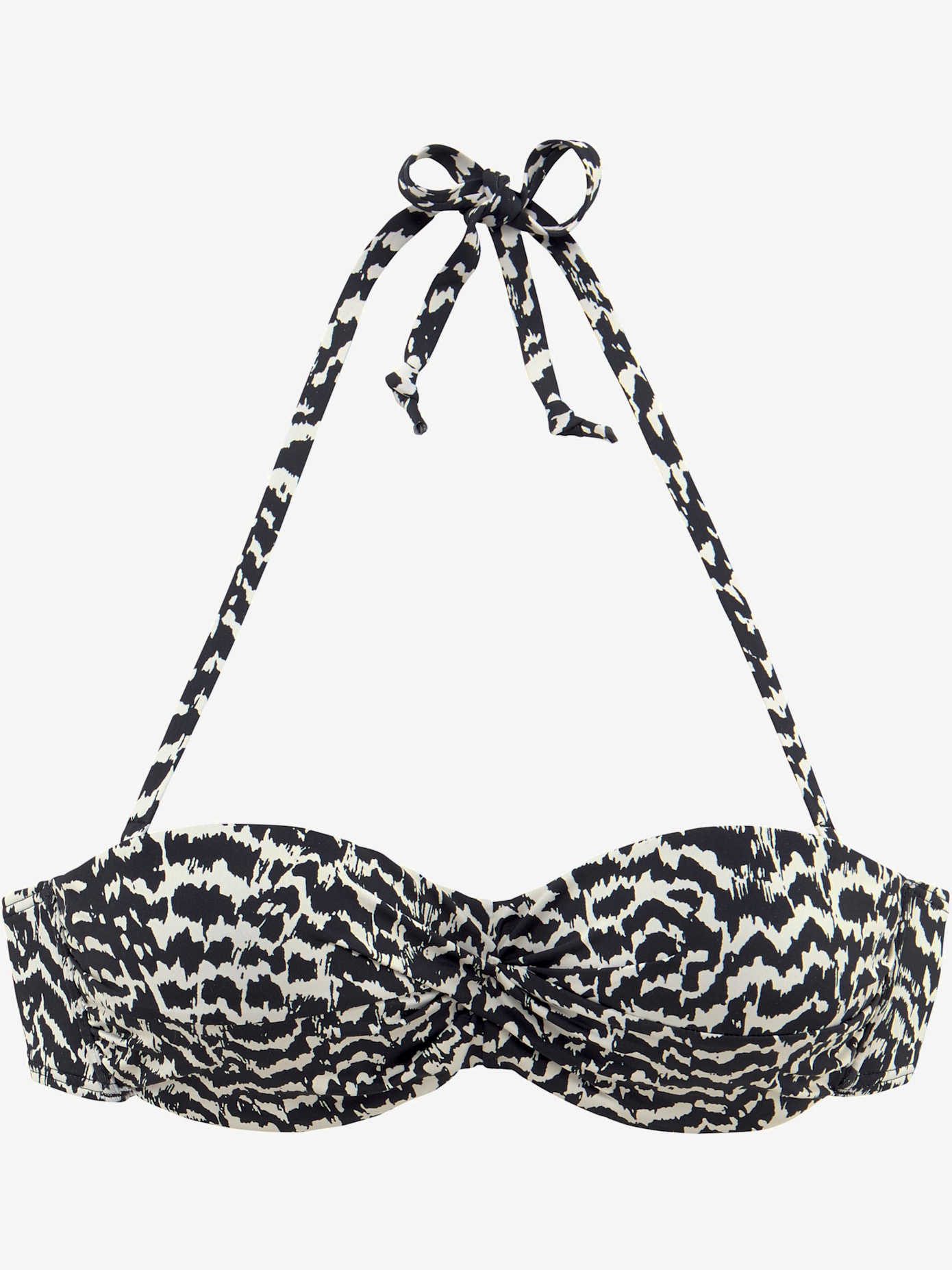 Haut de bikini bandeau à armatures design tendance