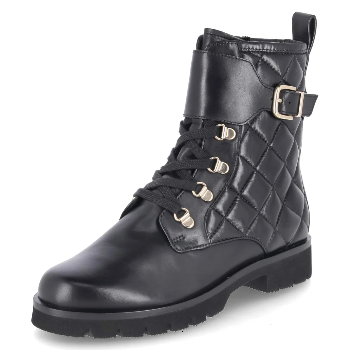HöglSchnürstiefeletten - schwarz