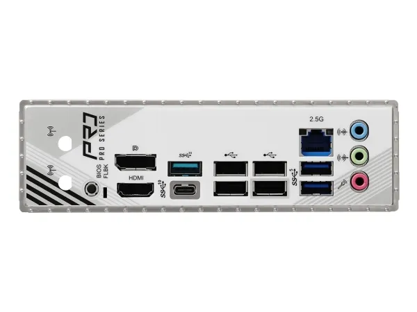 ASRock B850M PRO RS - Bundkort - micro ATX - Socket AM5 - AMD B850 Chipset - USB-C 3.2 Gen2, USB-C 3.2 Gen 1, USB 3.2 Gen 2, USB 3.2 Gen 1 - 2.5 Gigabit LAN - onboard grafik (CPU påkrævet) - HD Audio (8-kanaler)