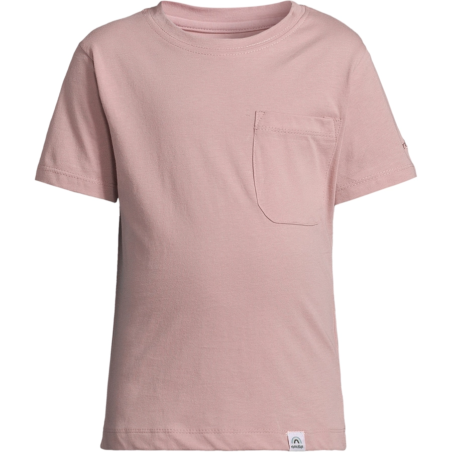 New Life T-Shirt TEE - CREW NECK PATCH POCKET rosa