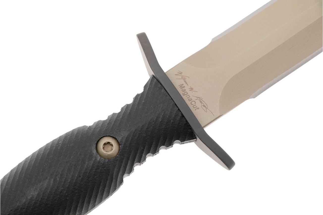 Spartan Blades Harsey Dagger SB49DEBKKYTN Flat Dark Earth, Black Micarta, dolk, kydex schede