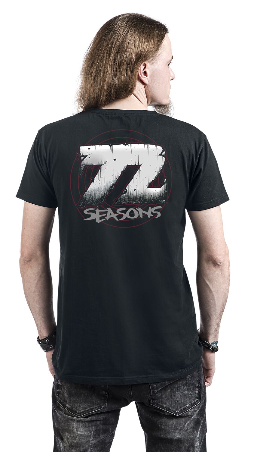 Skull Screaming Red 72 Seasons | Metallica T-Shirt Manches courtes