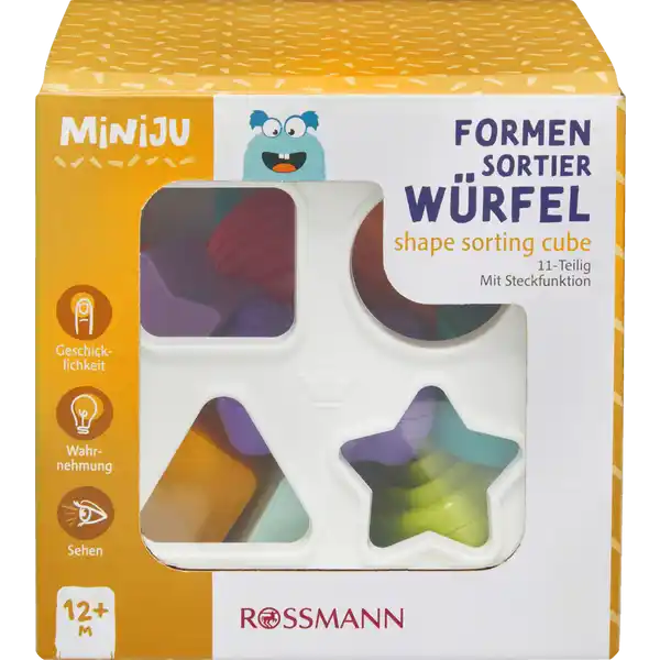 Formen-Sortier-Würfel