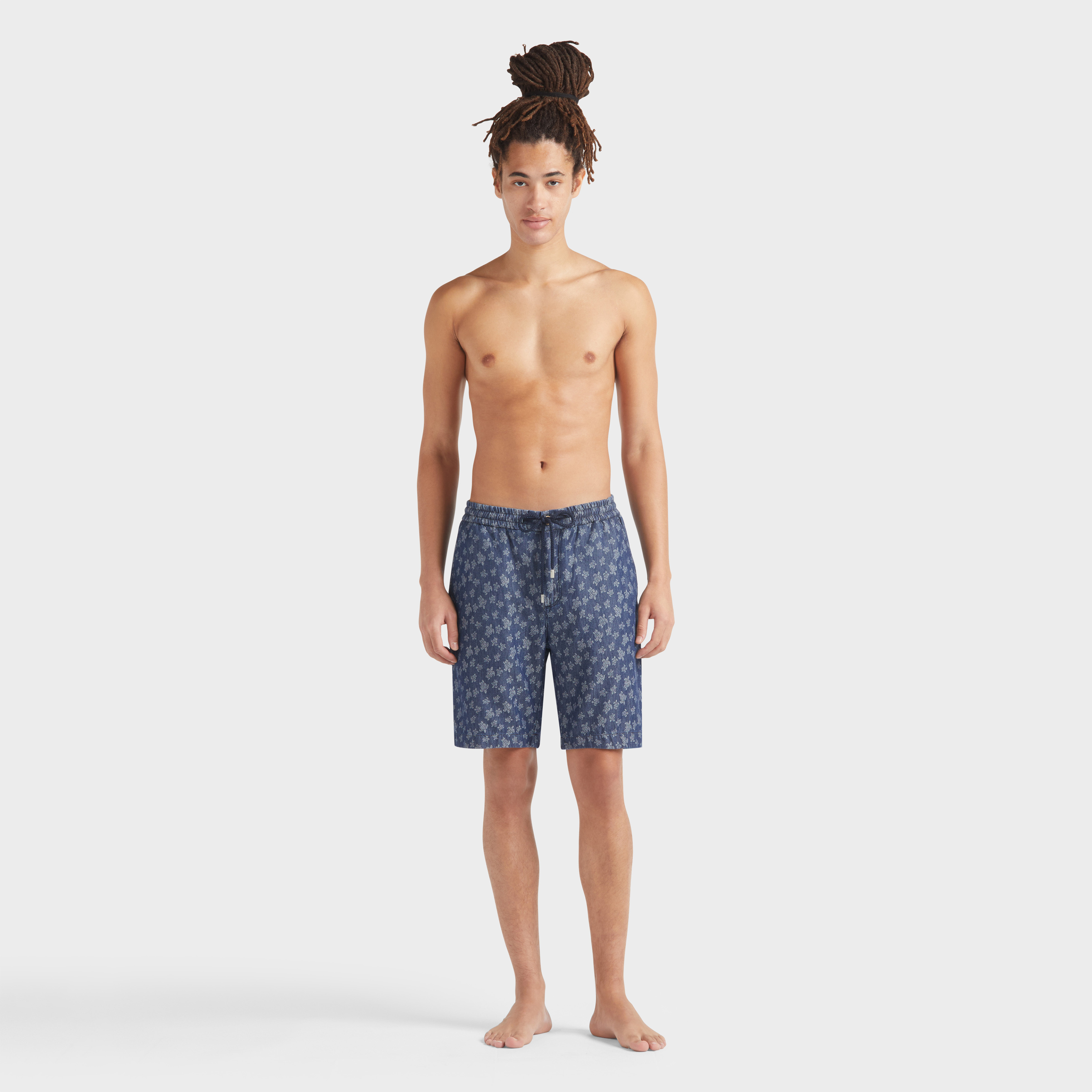 Bermuda en jean léger homme Ronde des tortues