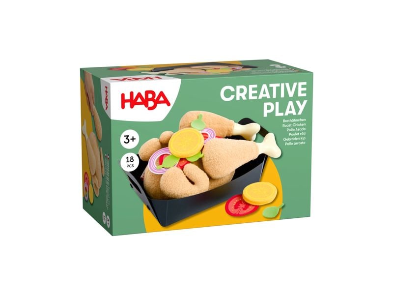 Haba Creative Play – Brathähnchen Spielzeug-Brathähnchen