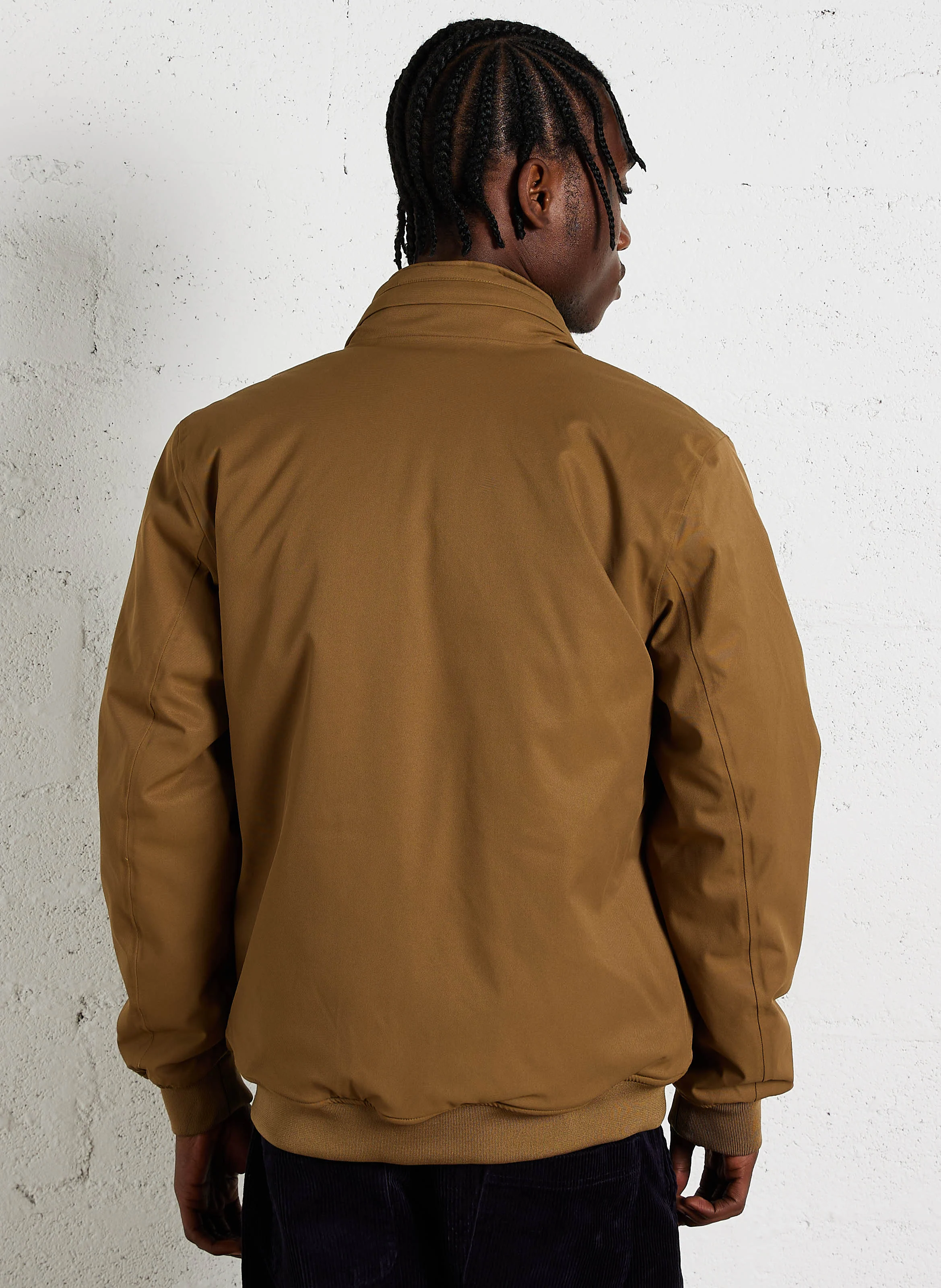 AMAURY TWILL MARMOTTA - Veste coupe vent droite| Marron