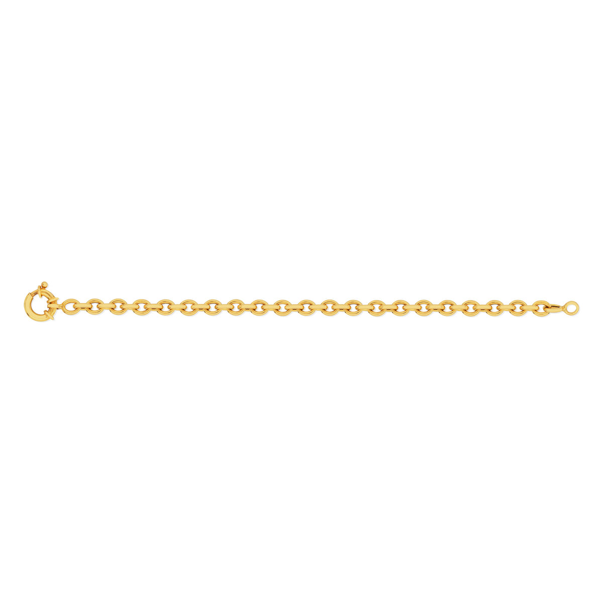 Bracelet or jaune 750 18,5 cm