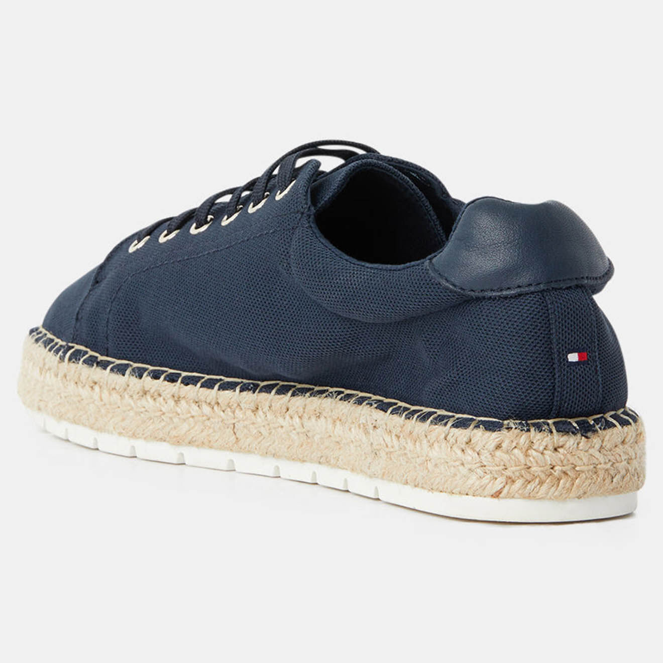 Tommy Hilfiger Espadrilles Nautical Lace Up bleu marine