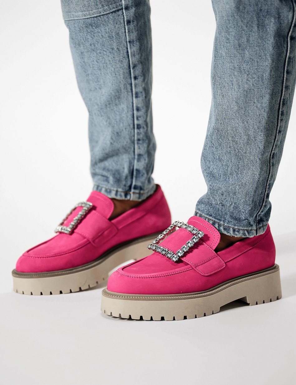 Nubukleder Slipper