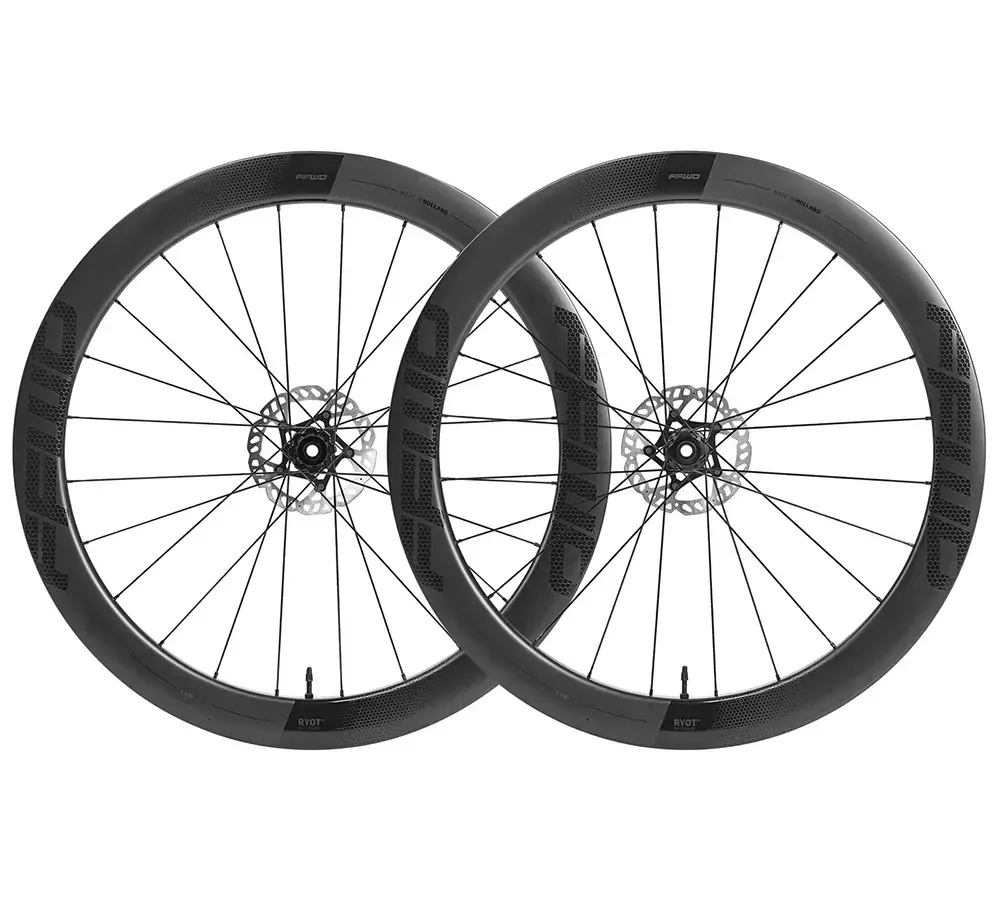Fast Forward Ryot55 FCC 55mm Disc Wielset met FFWD Naaf Mat Zwart