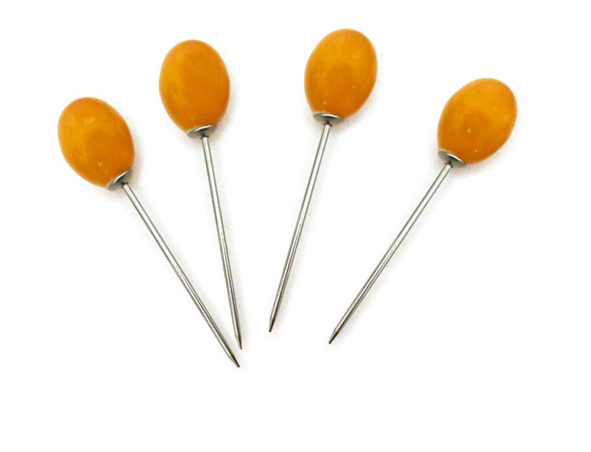 Pieker 'Becco', orange, T 8,5 cm, B 2 cm, H 2 cm zu 1,00