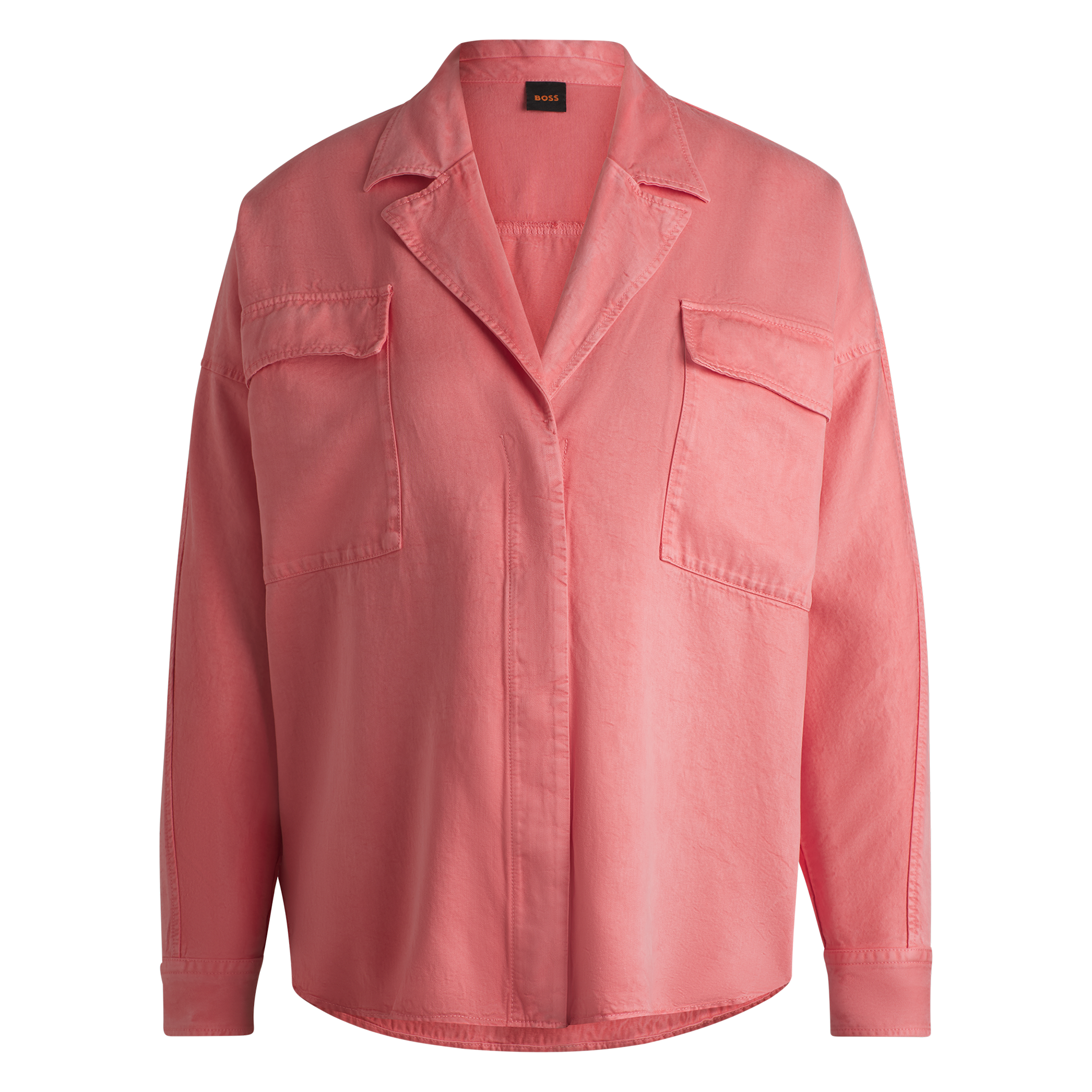Chemise ample décontractée | Rose