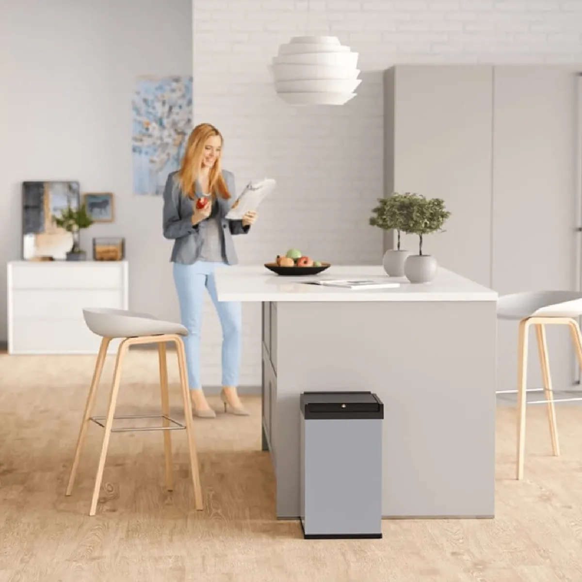 HAILO Big-Box Swing L - 35L - Argenté
