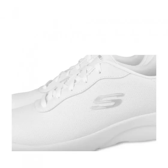Baskets BLANC SKECHERS Dynamight 2.0 Eazy Feetz