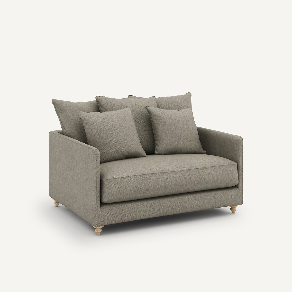 AM.PM<br>Sofá conversível de 2 lugares, tweed, Lazare