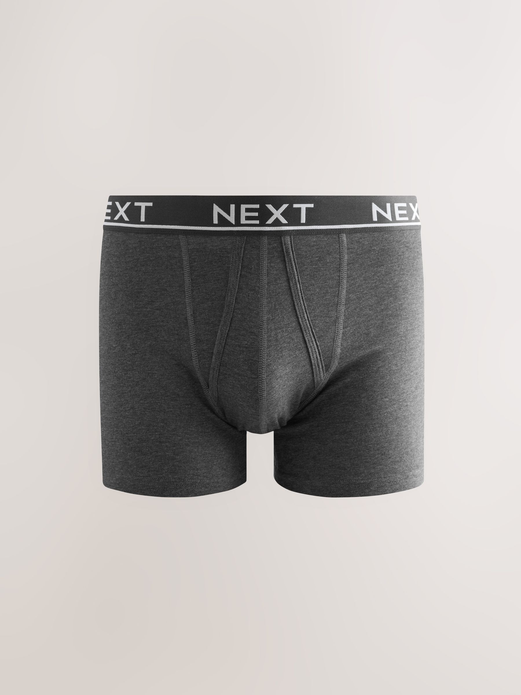 Kern grijs/groenen - Standaard - 10 Boxershorts zonder plooi
