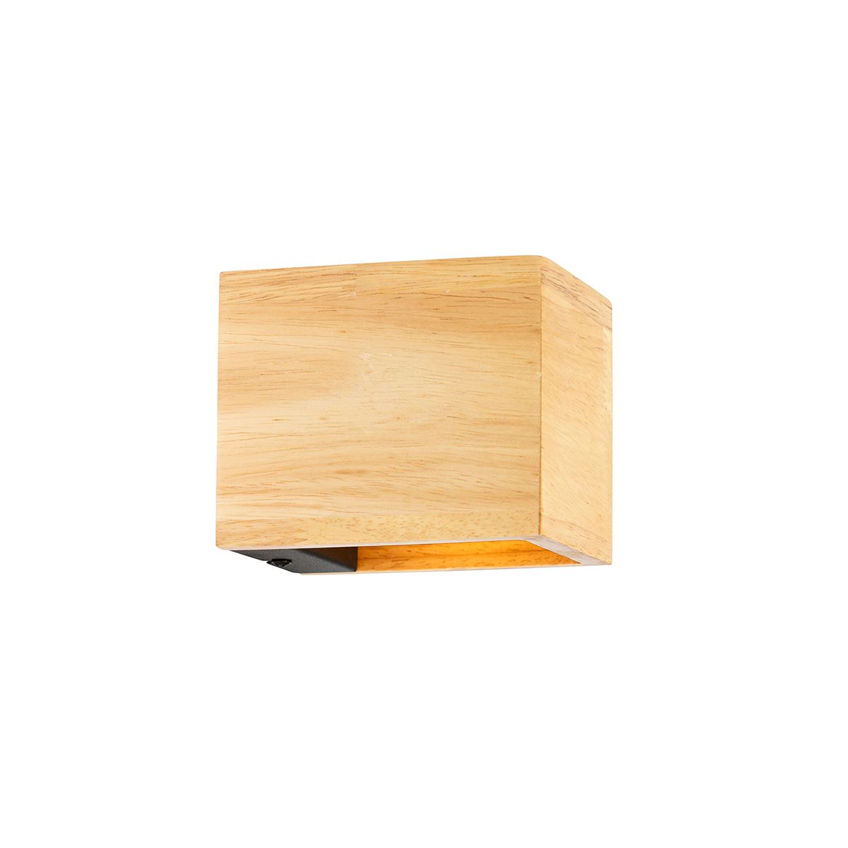 Set van 2 smart wandlamp eiken hout incl. Wifi G9 - Transfer