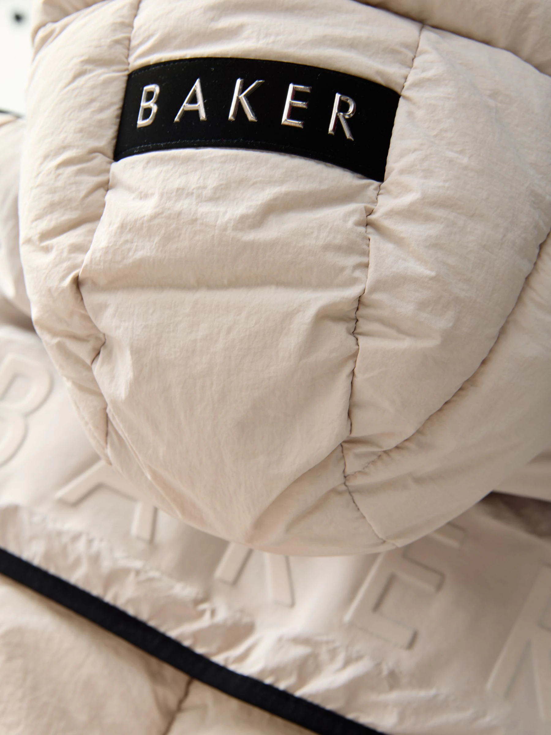 Baker by Ted Baker meisjes regenbestendige gewatteerde lange jas