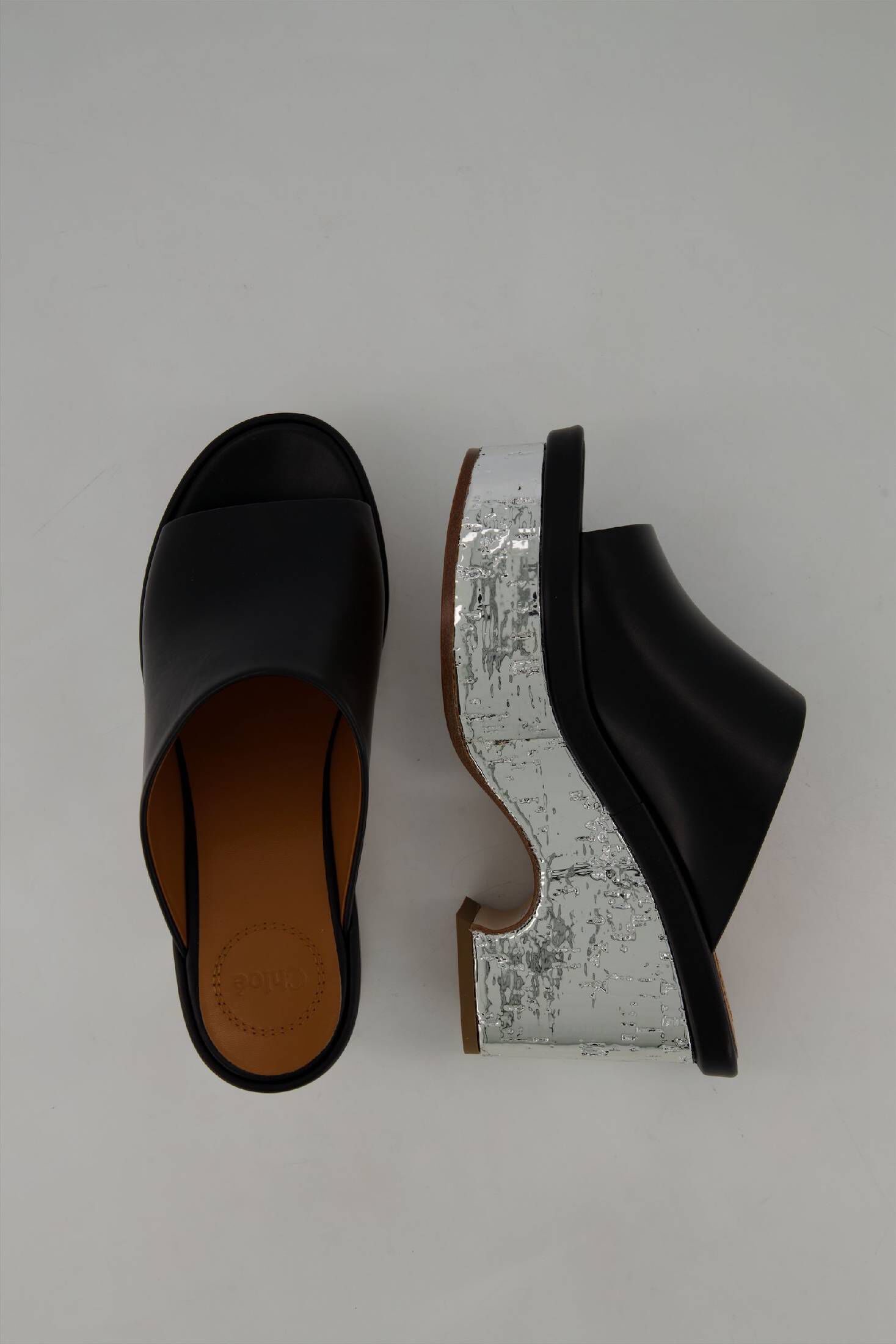 Chloé| Damen Pantoletten OLI MULE WEDGE