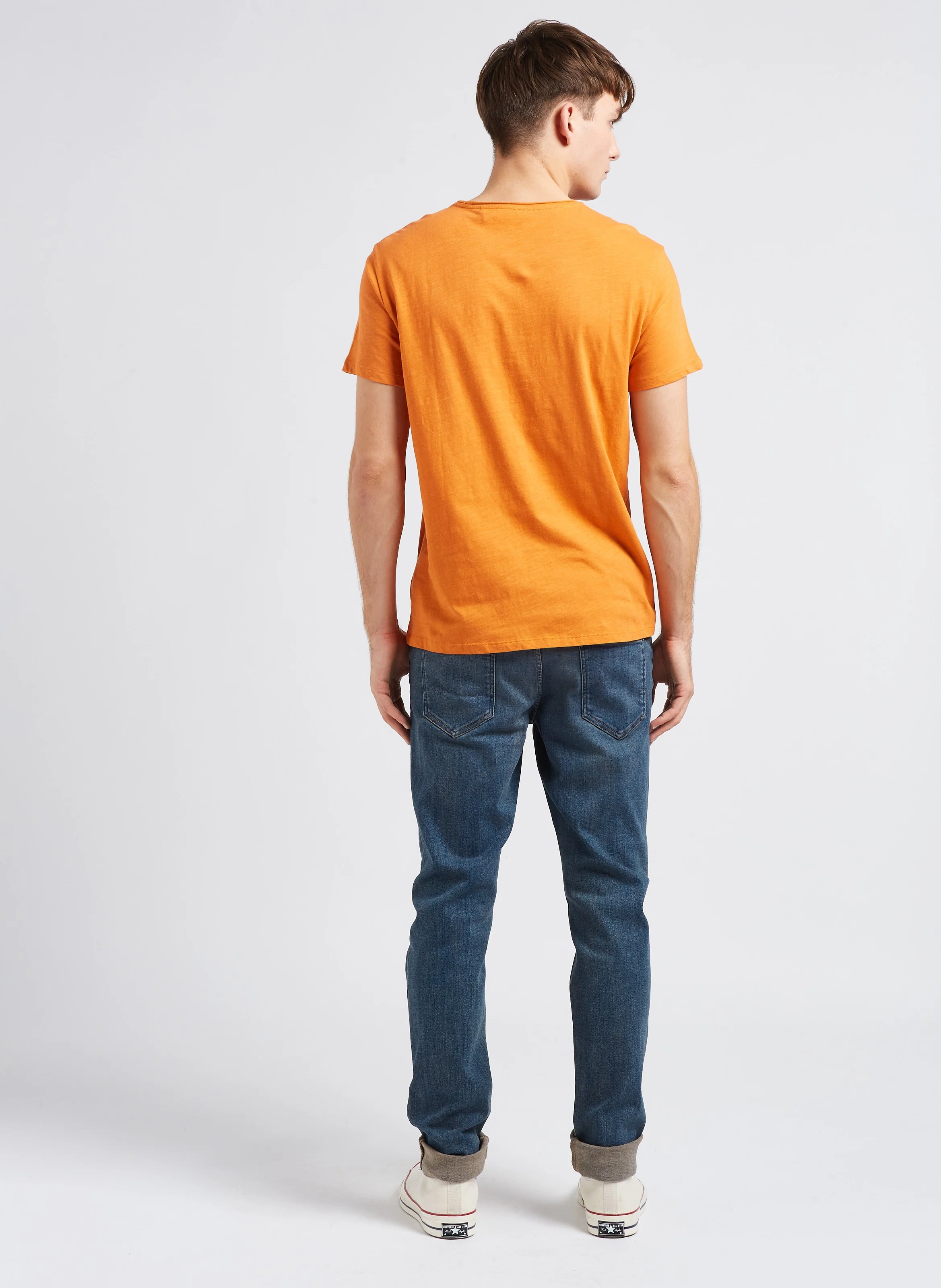 Jean slim-fit en coton | Bleu