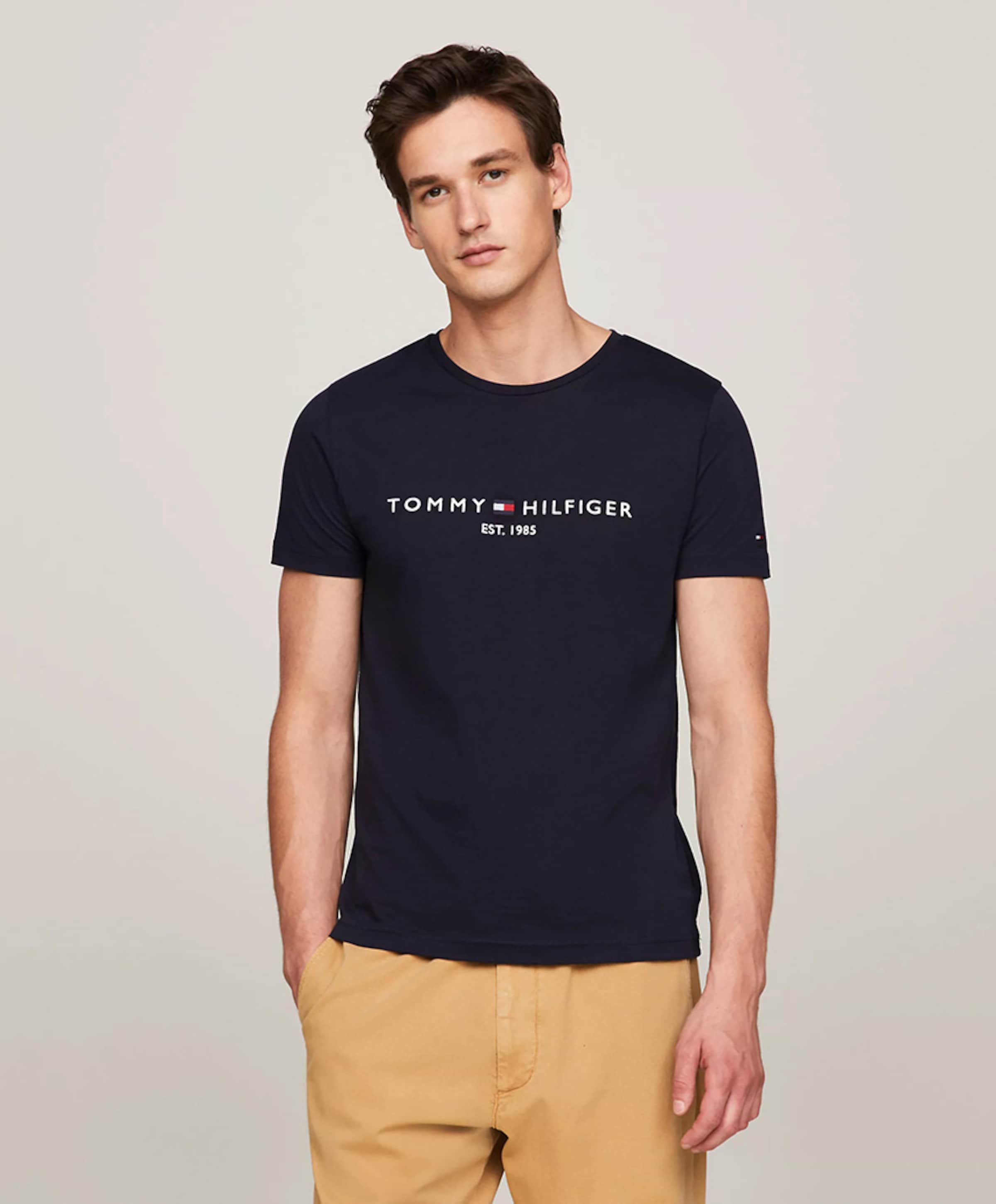 Tommy Hilfiger Heren T-shirt blauw