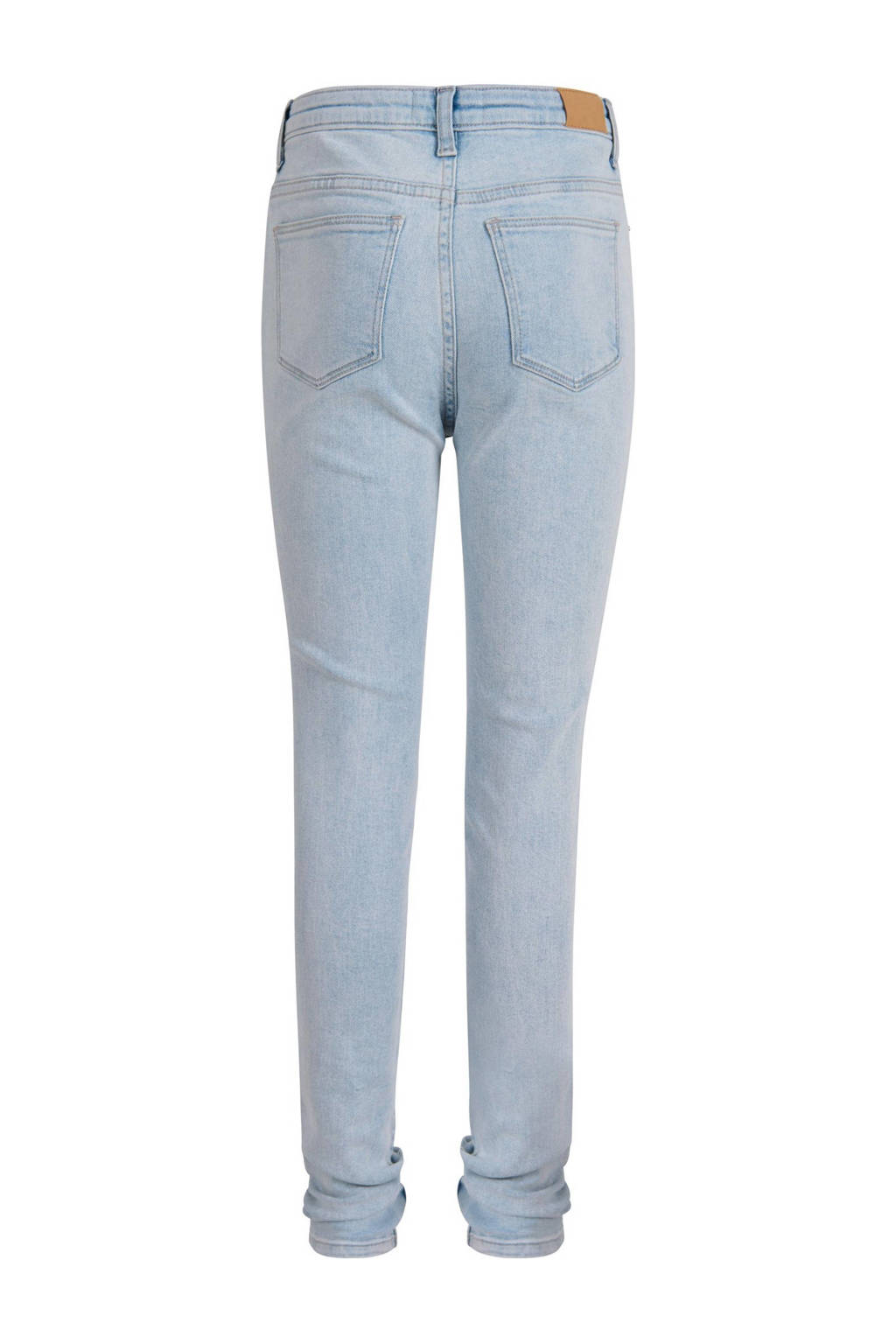 Shoeby high waist skinny jeans light blue denim bleached