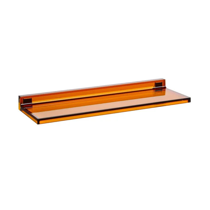 Kartell - Shelfish Wandregal, bernstein