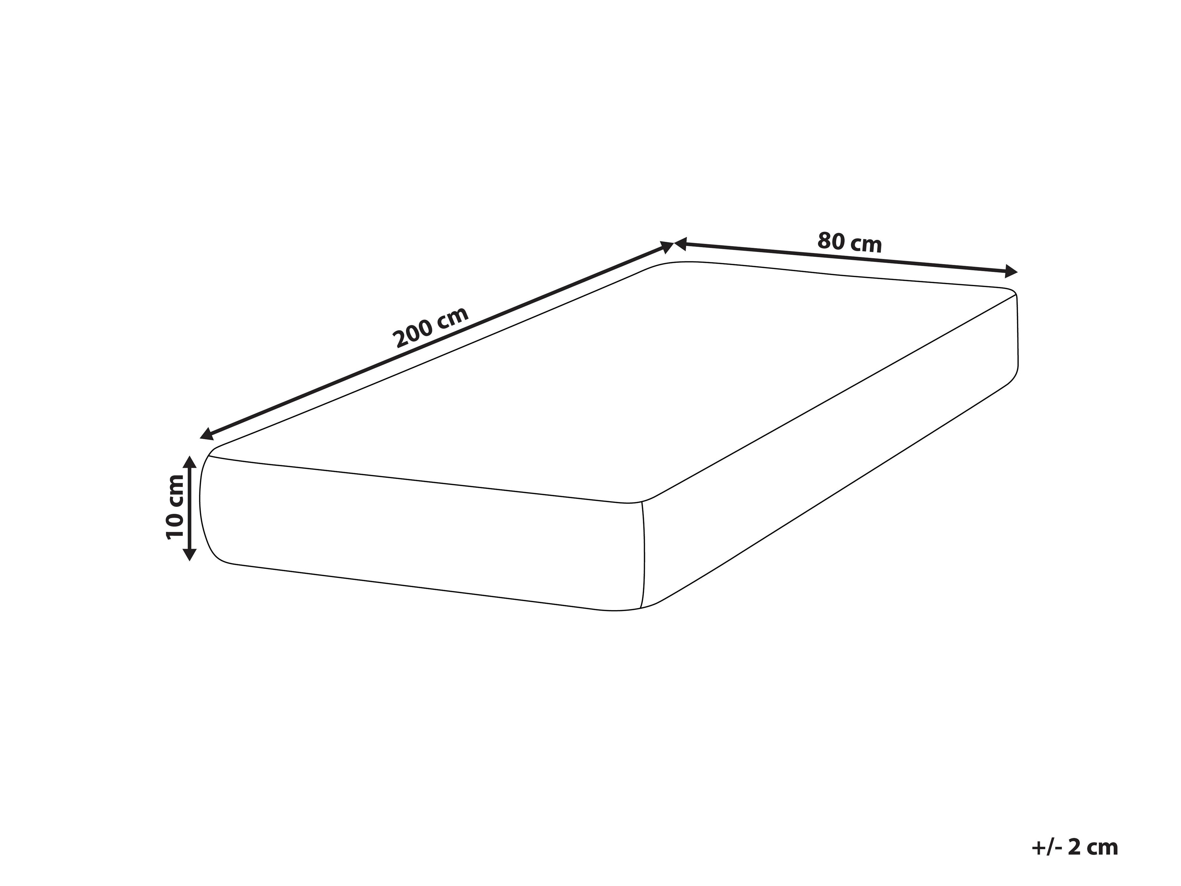 Schuimmatras PRECIOUS H2/3 Medium 80 x 200 cm