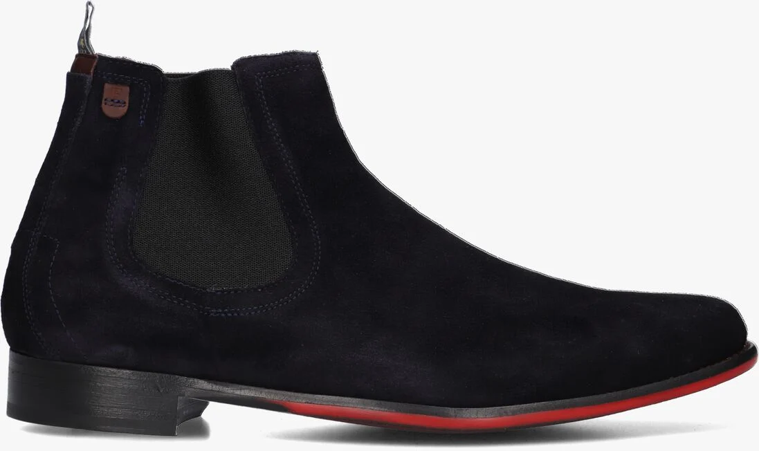 FLORIS VAN BOMMEL blauwe floris van bommel chelsea boots sfm-60052