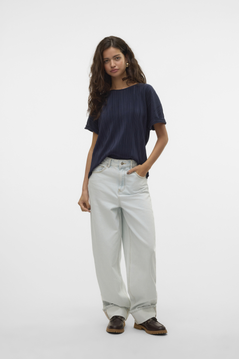 Vero Moda blauwe dames t-shirt