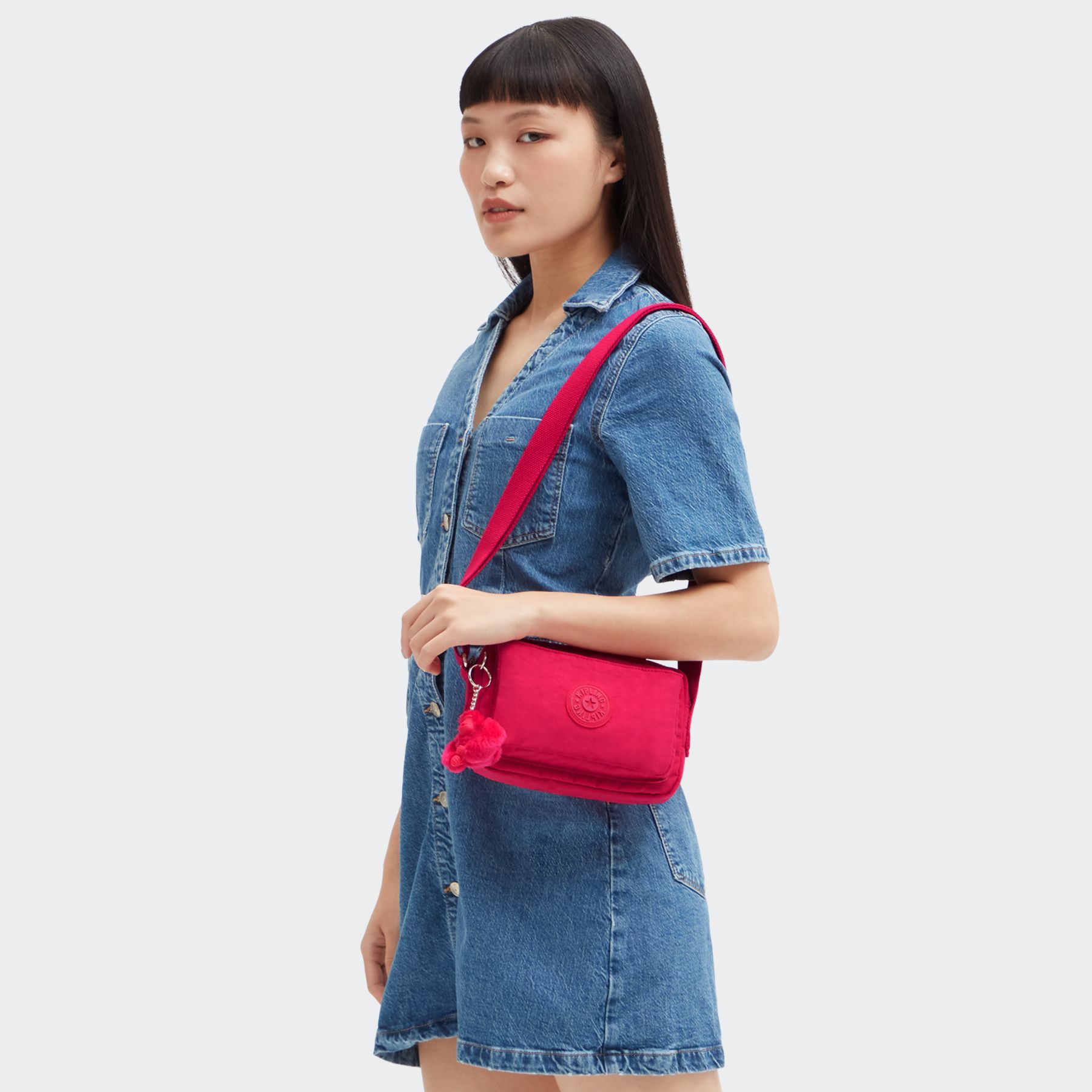 ABANU Mini Sac à Bandoulière avec Sangle Ajustable - Confetti Pink