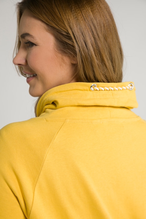 Bellieva-Sweatshirt, elastische Seitennähte, Langarm