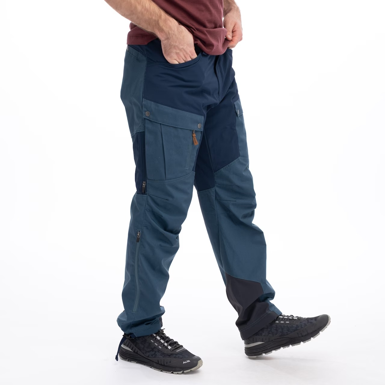 Nordmarka Favor Outdoor Pants Herre Orion Blue/Navy Blue