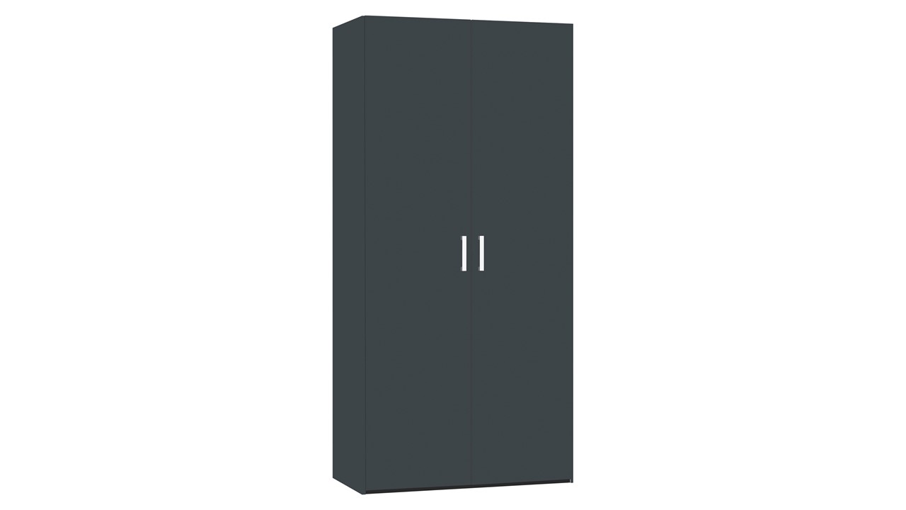Draaideurkast Compact antraciet mat