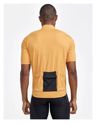 Maillot manches courtes Craft Adv Gravel Orange Sable