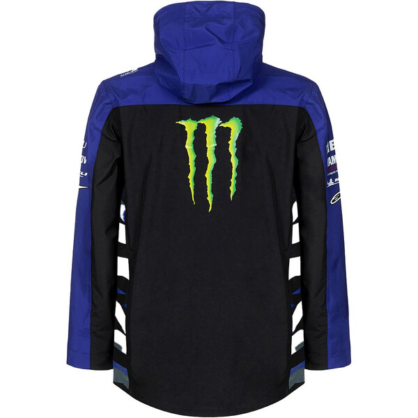 yamaha - Veste à capuche Monster Energy Noir / Bleu