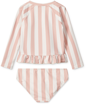 LIEWOOD Dagny Badesett, Stripe Sorbet Rose/Creme De La Creme