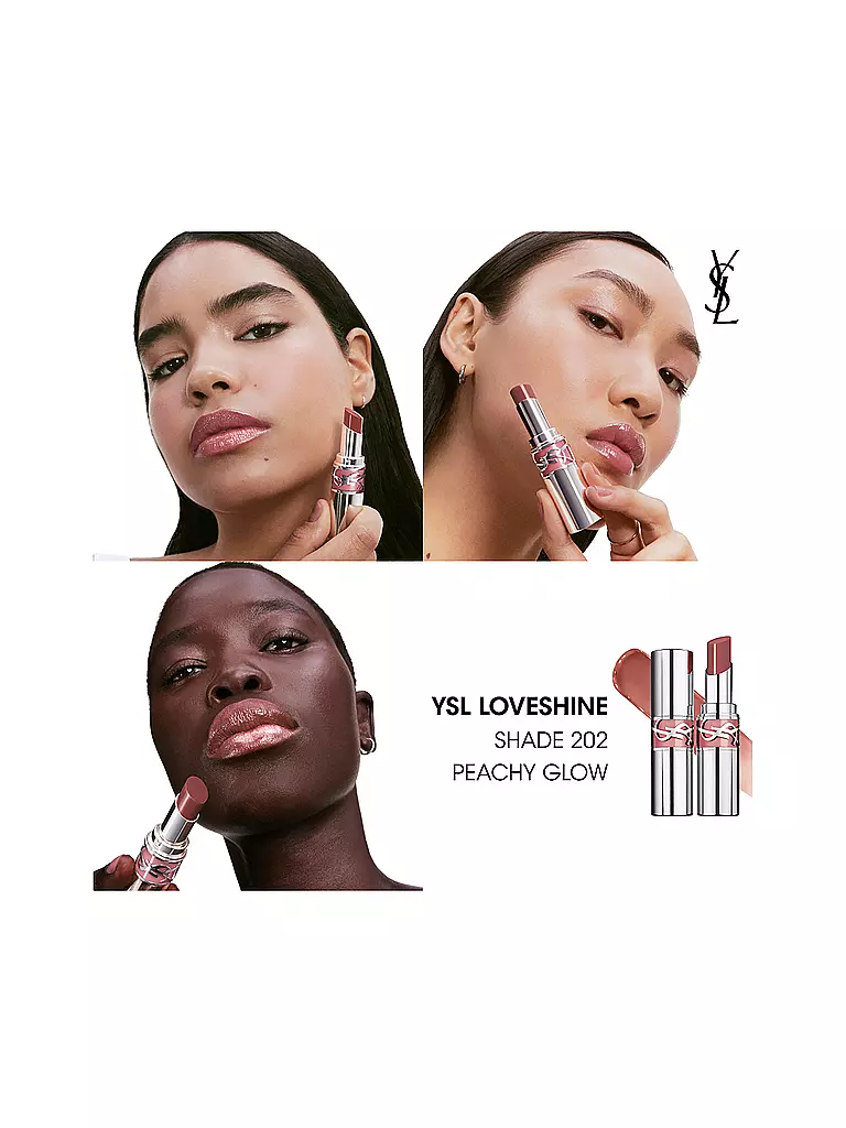 YVES SAINT LAURENT Loveshine Lippenstift (202 Rose Nu) rosa